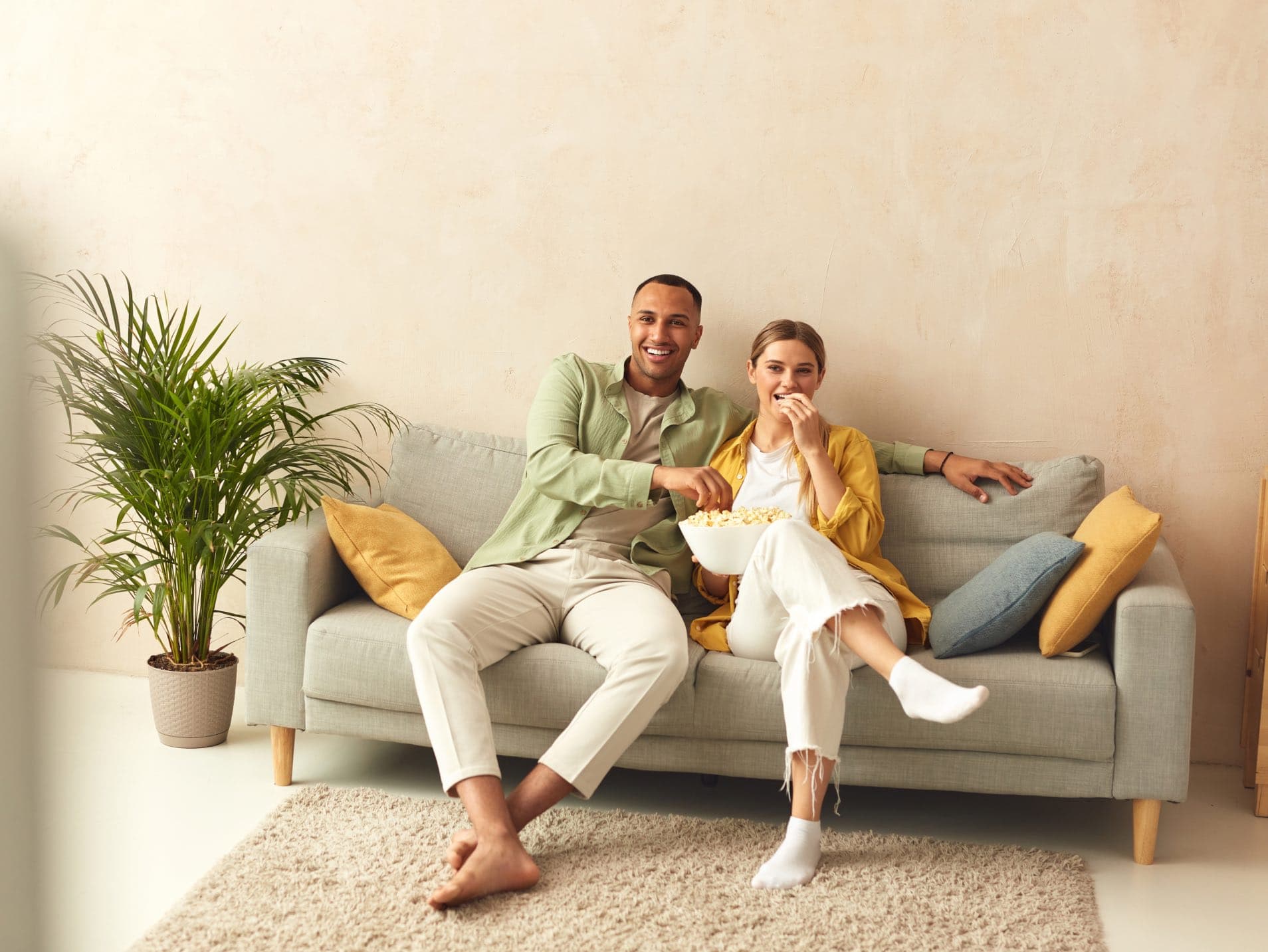 Picture of people watching TV